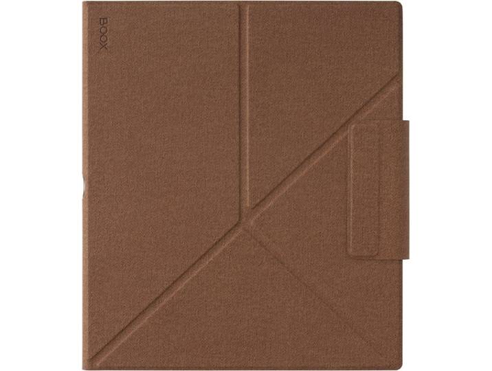 Boox Note Air5/6 C - Magnetische Standcover Hoes - Zachte microvezelvoering - Donkerbruin