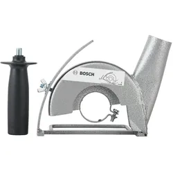 Bosch Professional Zubehör, Zubehör Maschine, Führungsschlitten mit Absaugstutzen zum Trennen, 115 / 125 mm