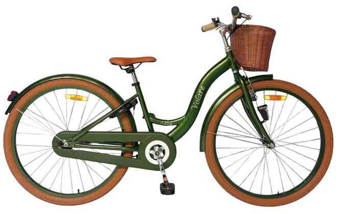 Volare Ashley Kinderfahrrad - Mädchen - 24 Zoll - Grün - Nexus 3