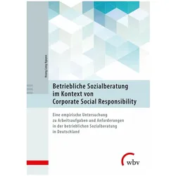 Betriebliche Sozialberatung im Kontext von Corporate Social Responsibility, Fachbücher von Hoang Long Nguyen