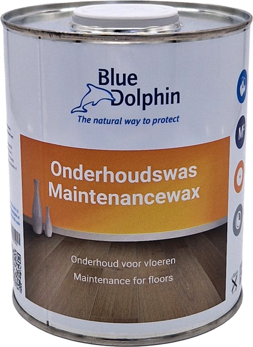 Woodprofs Blue Dolphin Onderhoudswas wit 1 liter