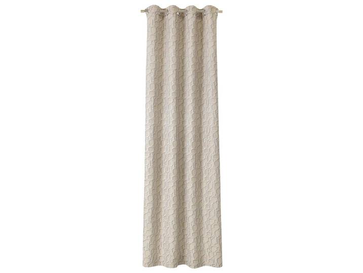 Joop! Ösenvorhang Ornament, Beige, Ornament, 140x250 cm, Heimtextilien, Vorhänge, Fertigvorhänge, Ösenvorhänge