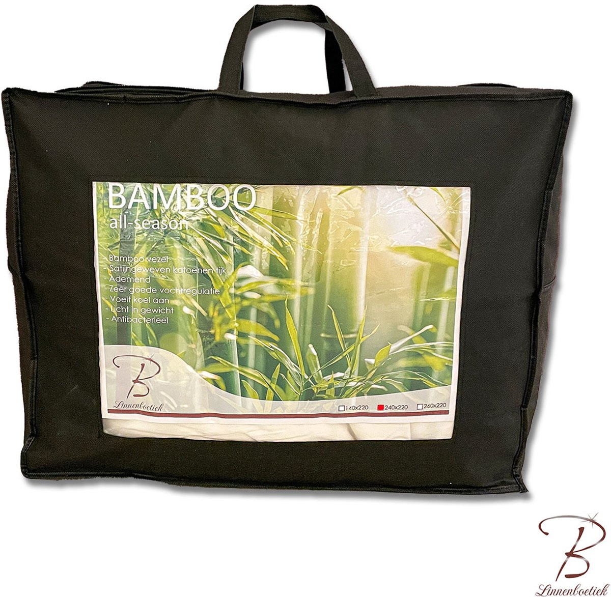 Bosmans Linnenboetiek Bamboo dekbed all season 240x220 cm