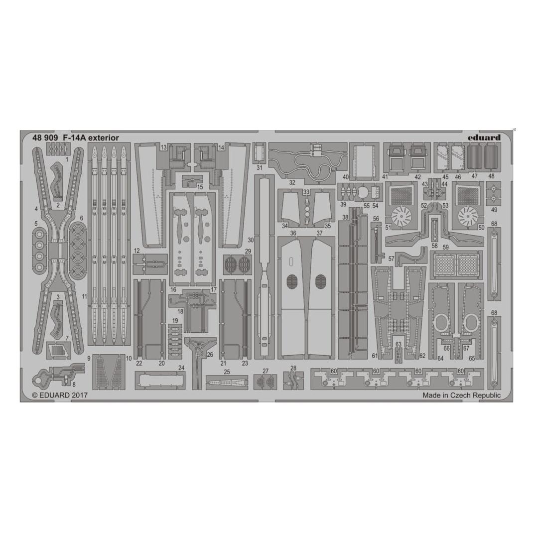 Eduard F-14A exterior for Tamiya (48909)