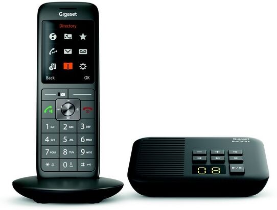 Siemens Gigaset CL660A Téléphone fixe sans fil, base répondeur déportée