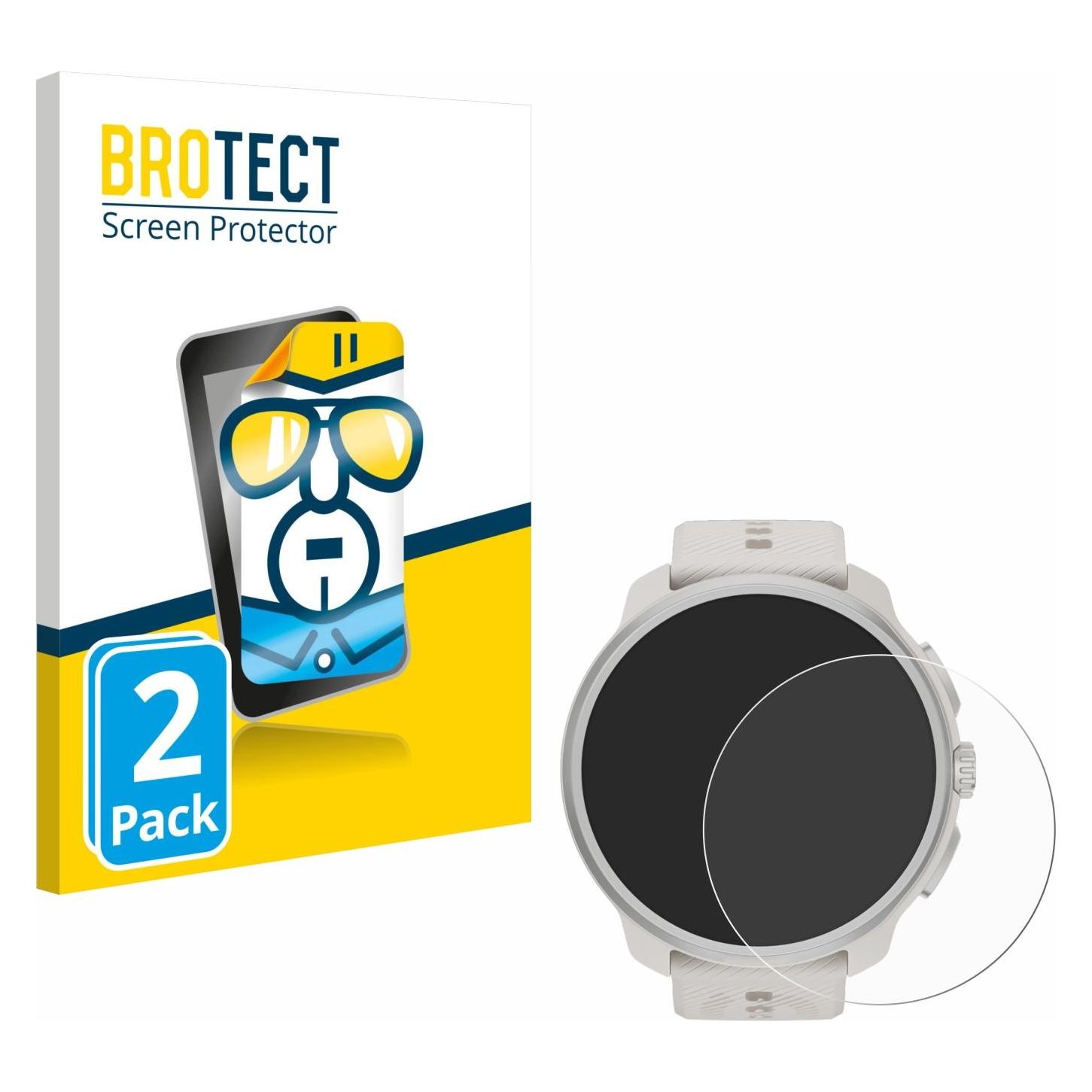 Brotect Schutzfolie für Suunto Race 2 Displayschutz Displayschutzfolie Folie Klar Transparent (1860226)