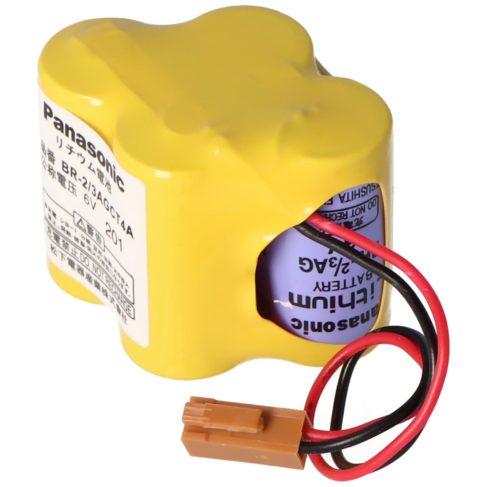 Panasonic Lithium batterij BR-2/3AGCT4A compatibel met Fanuc A98L-0031-0025 voor CNC