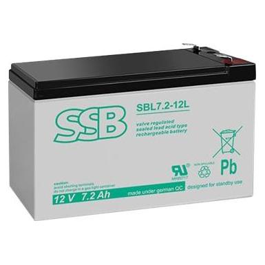 SSB Akku 12V/7.2Ah (SBL 7.2-12L) (SBL 7.2-12L)