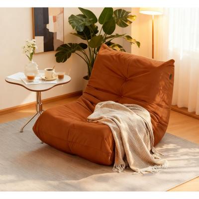 GREATPLANINC Button-Tufted Accent Chair Bean Bag Chair / Living Room Lazy Sofa Lounge Chair Reading Chair