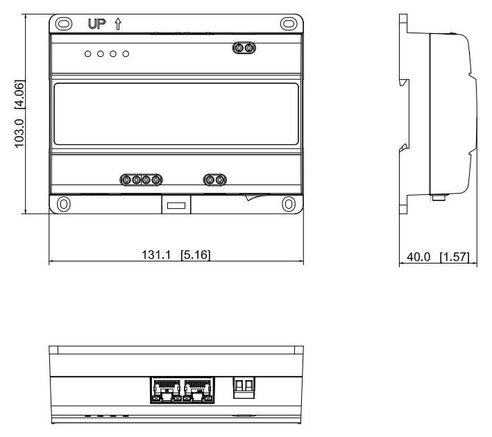 DAHUA DHI-VTNS2003B-2-A - 2-Draht Switch