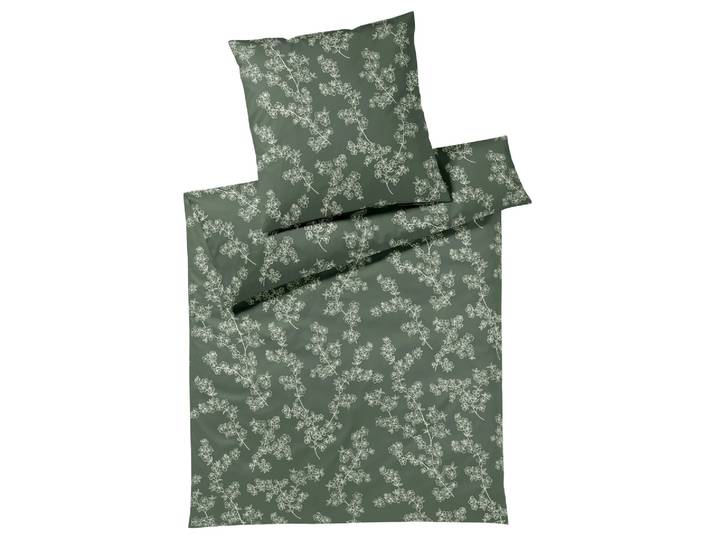 Bettwäsche Cherry Blossom Forest Green Elegante