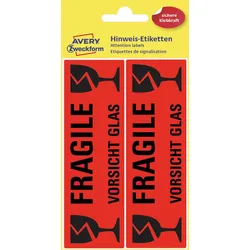 AVERY Zweckform Warnetiketten 119,0 x 38,0 mm