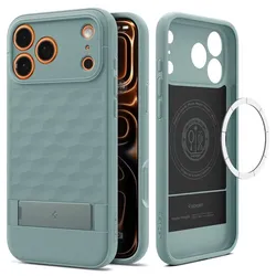 Spigen Parallax S Mag MagSafe - Hülle für iPhone 17 Pro (Sage Green)