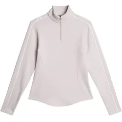 J.Lindeberg Golf Nefe Damen 1/4 Zip MID Layer grau/lilac