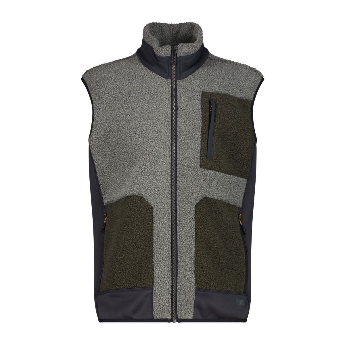 CMP MAN Vest antracite mel-olive mel (72ZZ) 52 36P3107-72ZZ-52
