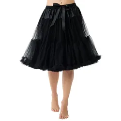 Petticoat "Rüschen", schwarz
