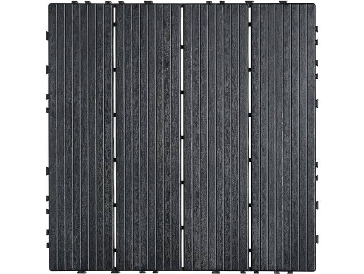 VEVOR 10x Terrastegels Kliktegels Balkontegels 30x30cm Donkergrijs