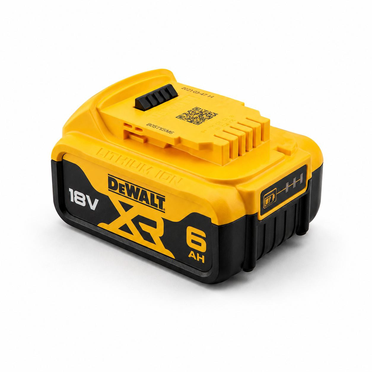 Vareonix 18V 6,0Ah Lithium-ion Vervangingsaccu compatibel met DEWALT 18V XR, 6000mAh met LED-indicator