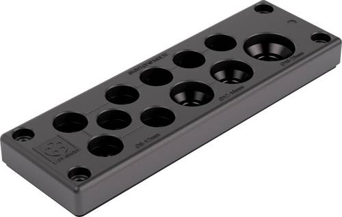 LAPP SKINTOP MULTI Version 4 Mehrfachkabeldurchführungsplatte Klemm-Ø (max.) 20mm Plattenstärke (max.) 14mm Polycarbonat 1St.