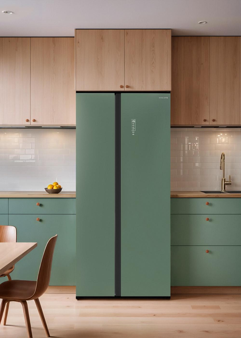 FRIDGE STUDIO SIDE BY SIDE 550 - Side-by-Side-Kühlschrank 550 l No Frost