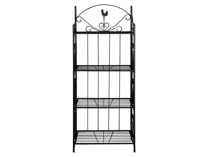 Réduction FR - Étagère à plantes - Support pour plantes Carré Noir Grand839