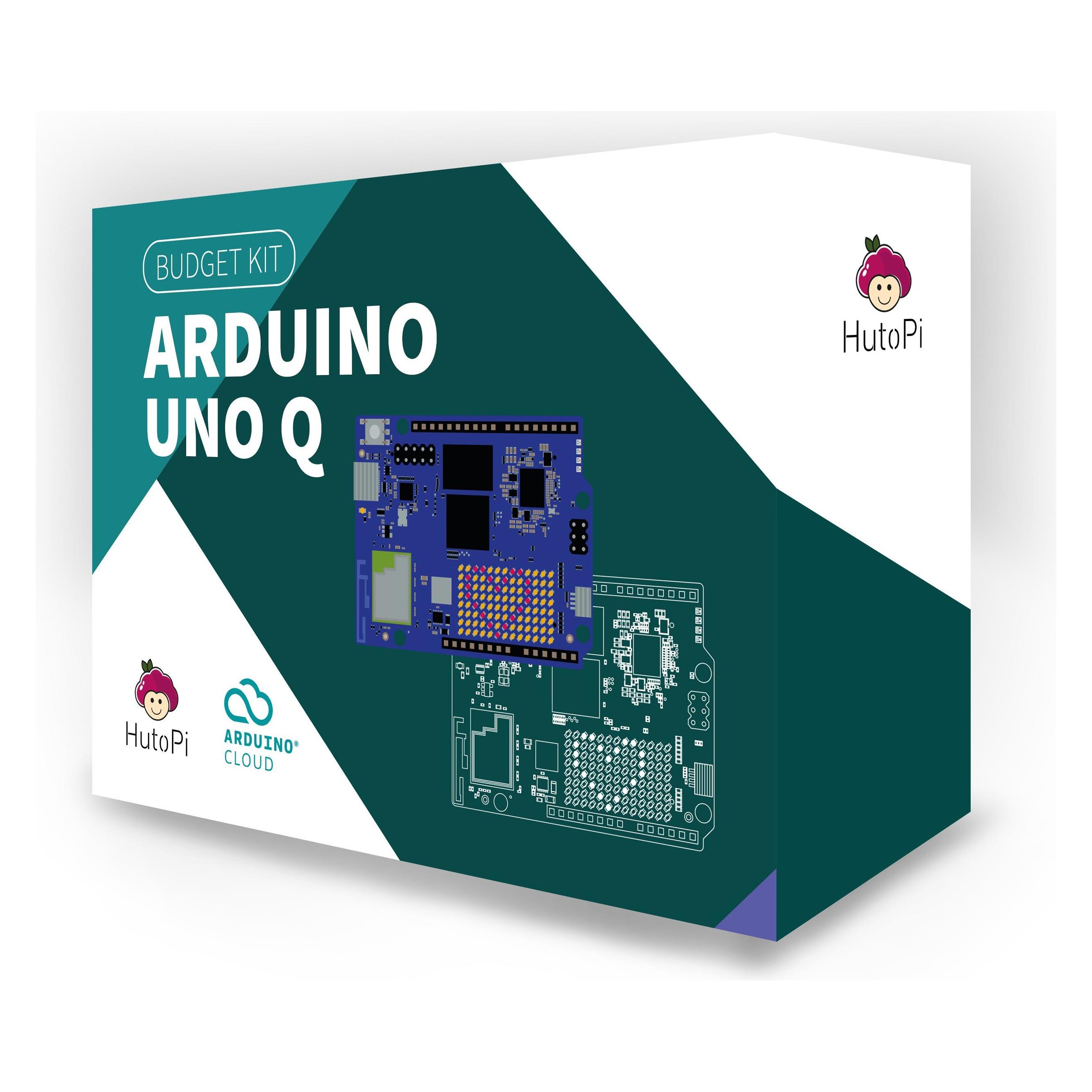 Arduino Budget Kit UNO Q (2GB - 16GB eMMC) (UNOBUD-2GB)