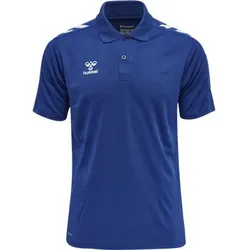 Hummel Core XK Poloshirt blau/weiß