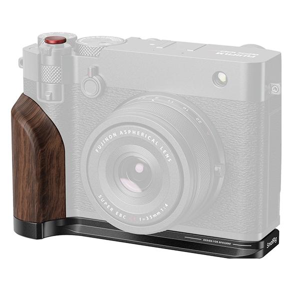 SmallRig L-Winkel mit Holzgriff für FUJIFILM GFX100RF Schwarz (Cage) (5266)