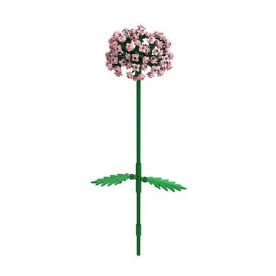 BRIXIES 222117 - Allium rosa, 3D Konstruktionsbausatz, ca. 153 Teile