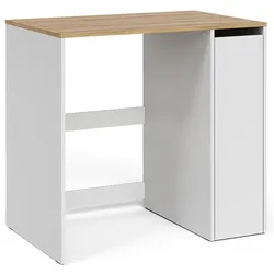 Vicco 57506, Waschmaschinenschrank, Braun, Weiss