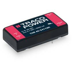 TracoPower THR 40-7211WI DC/DC-Wandler, Print 110 V/DC 5 V/DC 8 A 40 W Anzahl Ausgänge: 1 x Inhalt 1 St.