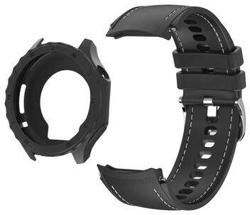 Everyday Crate For OPPO Watch X2 Mini Band Integrated Silicone Watch Band With Protective Cover black