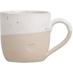 Espressotasse Herz Steingut Henkelx5.5x5.5 cm