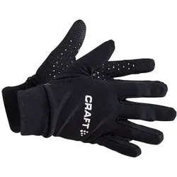 CRAFT Herren Handschuhe TEAM, Größe 10 in Schwarz Schwarz