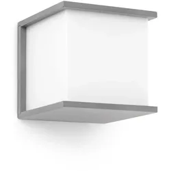 Faro Outdoor Wandleuchte KUBICK E27, IP44, hellgrau FAR-70715