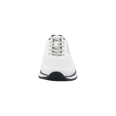 Sneaker TOM TAILOR "Tom Tailor Sneaker Low", Herren, Gr. 43, weiß, Leder, Schuhe Sneaker