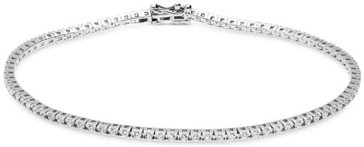 Vittoria valkokultainen tennis timanttirannekoru, 0,97ct