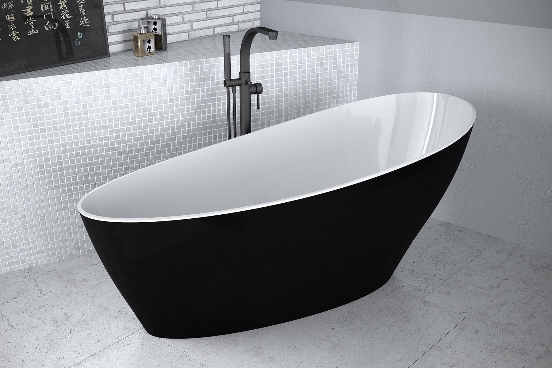 Badewannen Ovale Design Badewanne Freistehende Moderne Badezimmer Wannen Acryl