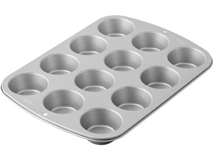 Wilton Recipe Right Muffin Pan Bakvorm, 12 Holtes