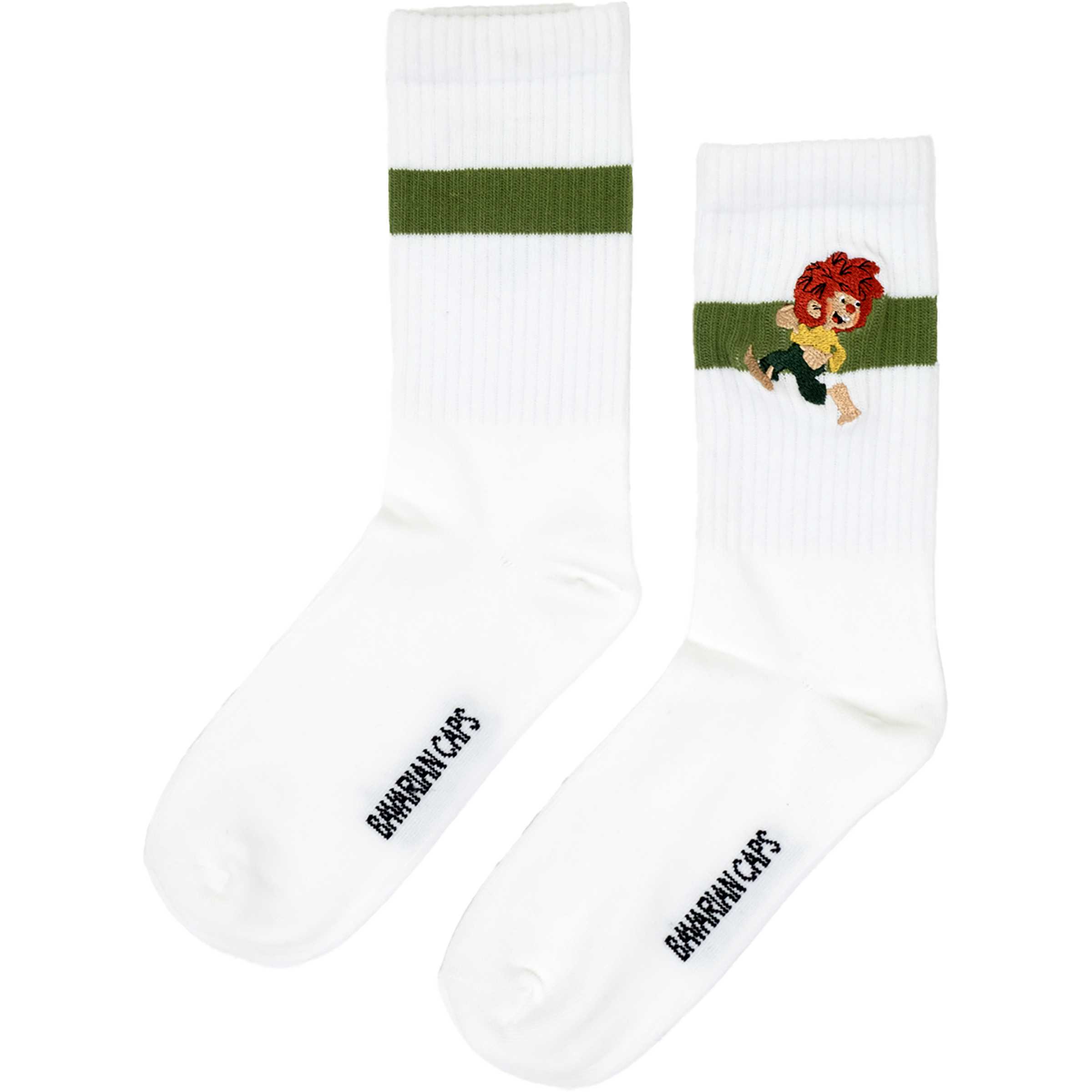 Bavarian Caps Pumuckl Freizeitsocken weiss Größe 41 Lifestyle Hautfreundlich