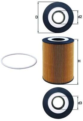 Knecht Ölfilter Ox359d Für Daf