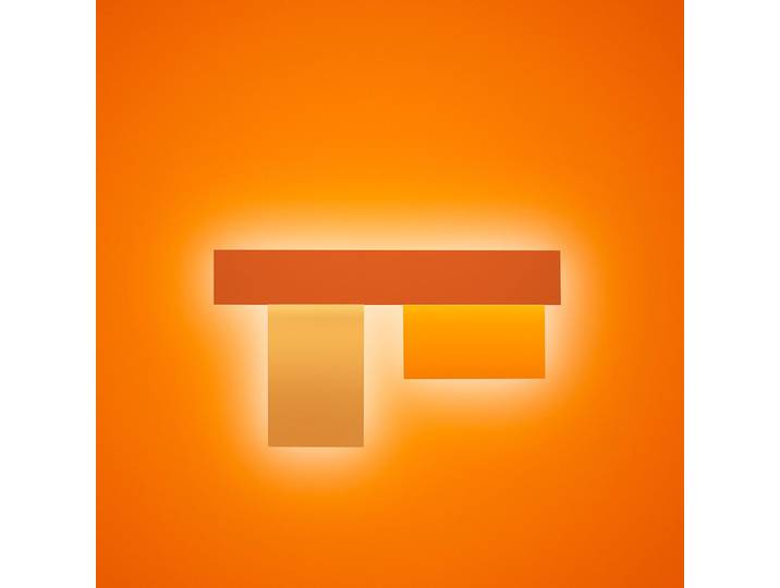 Fields 3 Wall Lamp (39W) Orange - Foscarini - Aluminium