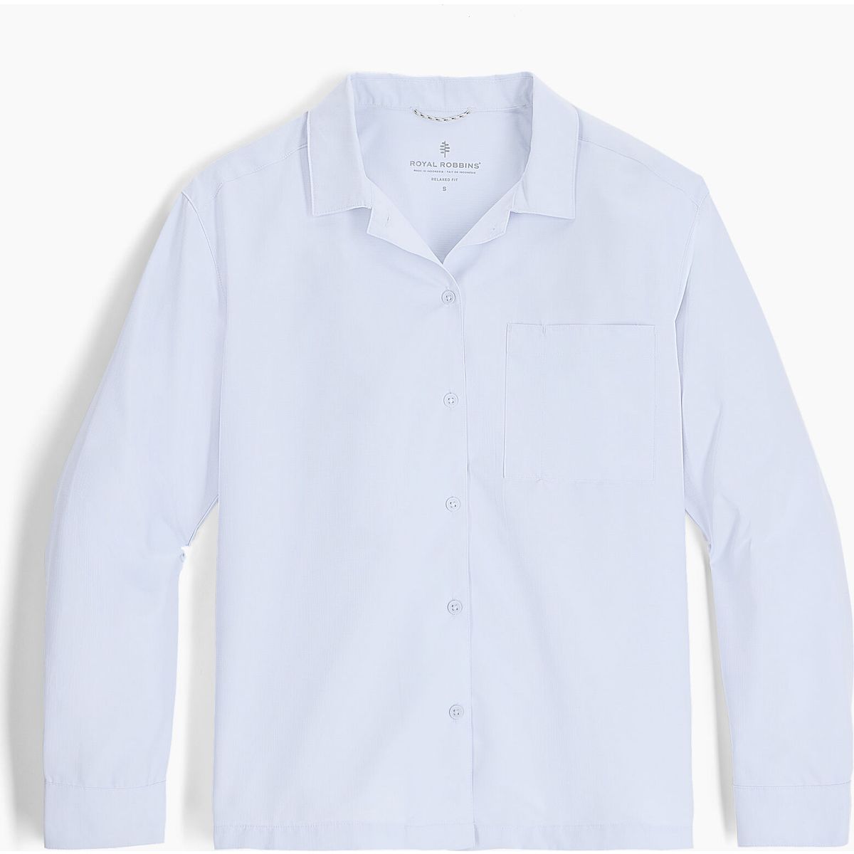 Royal Robbins W Expedition III Long Sleeve misty blue (500) S Y14600127500S