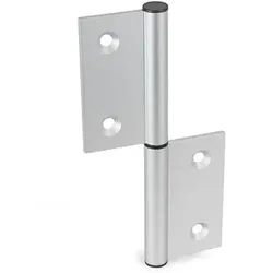Scharniere, aushängbar, für Aluminiumprofile / Flächenelemente (2294-86-162-I-C-EL)