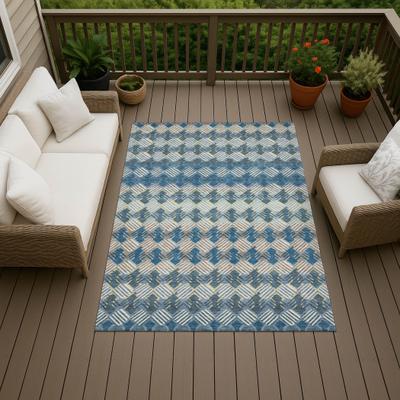 Addison Rugs Machine Washable Indoor/ Outdoor Global Mcrae Chantille Rug