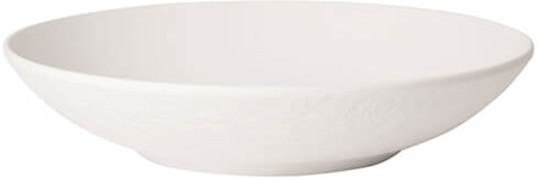 Villeroy & Boch Manufacture Rock Blanc 24cm Flat Bowl