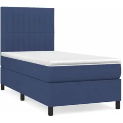 vidaXL, Boxspringbett, Jaburos (Vertikale Streifen) (200 x 200 cm)