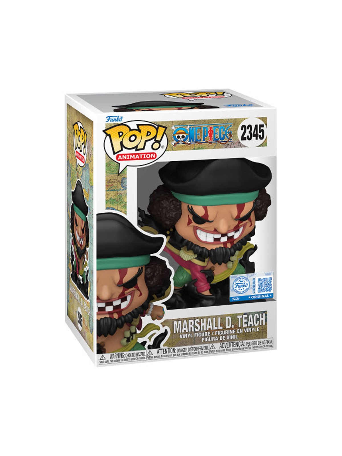 Funko! - Funko POP Vinyl Exclusive OP Blackbeard Schwarzes Loch