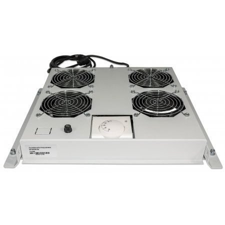 Intellinet Kühleinheit 4 Lüfter für 19" Racks Deckenmontage grau 712798