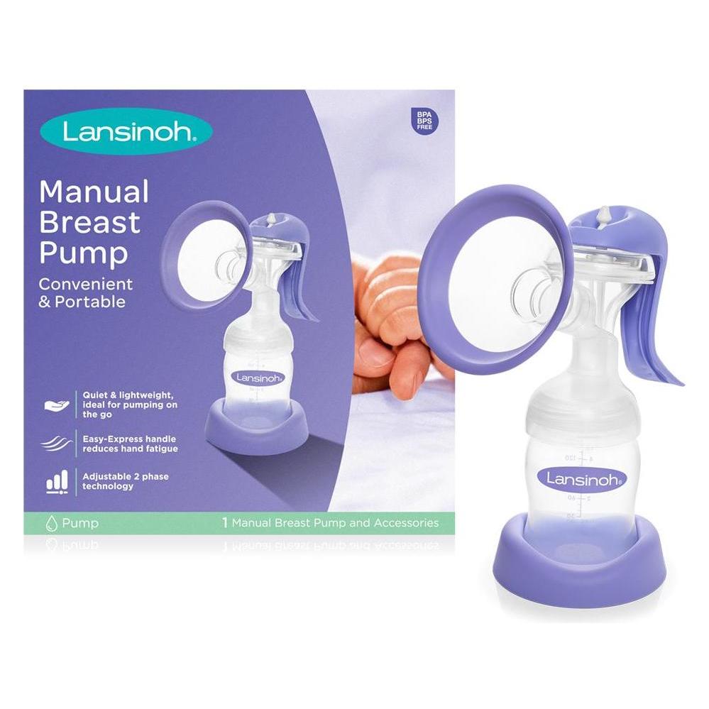 Lansinoh Breastfeeding Manual Breast Pump (5060062990003)